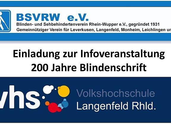 Einladung zur Infoveranstaltung