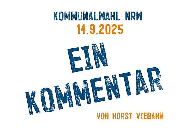 Kommentar zur Kommunalwahl NRW