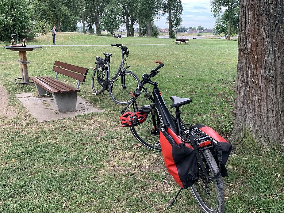 Bouleplatz an der Hitdorfer Fähre