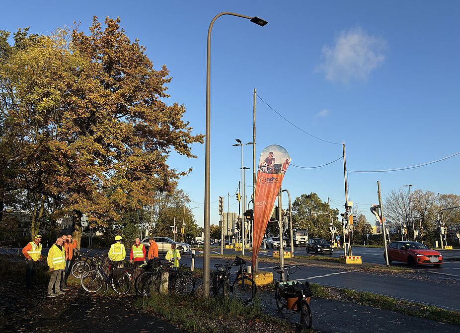 Kreuzung Berghausener Straße Kreuzung Berghausener Straße