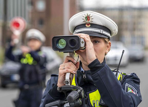 Polizei Radarpistole