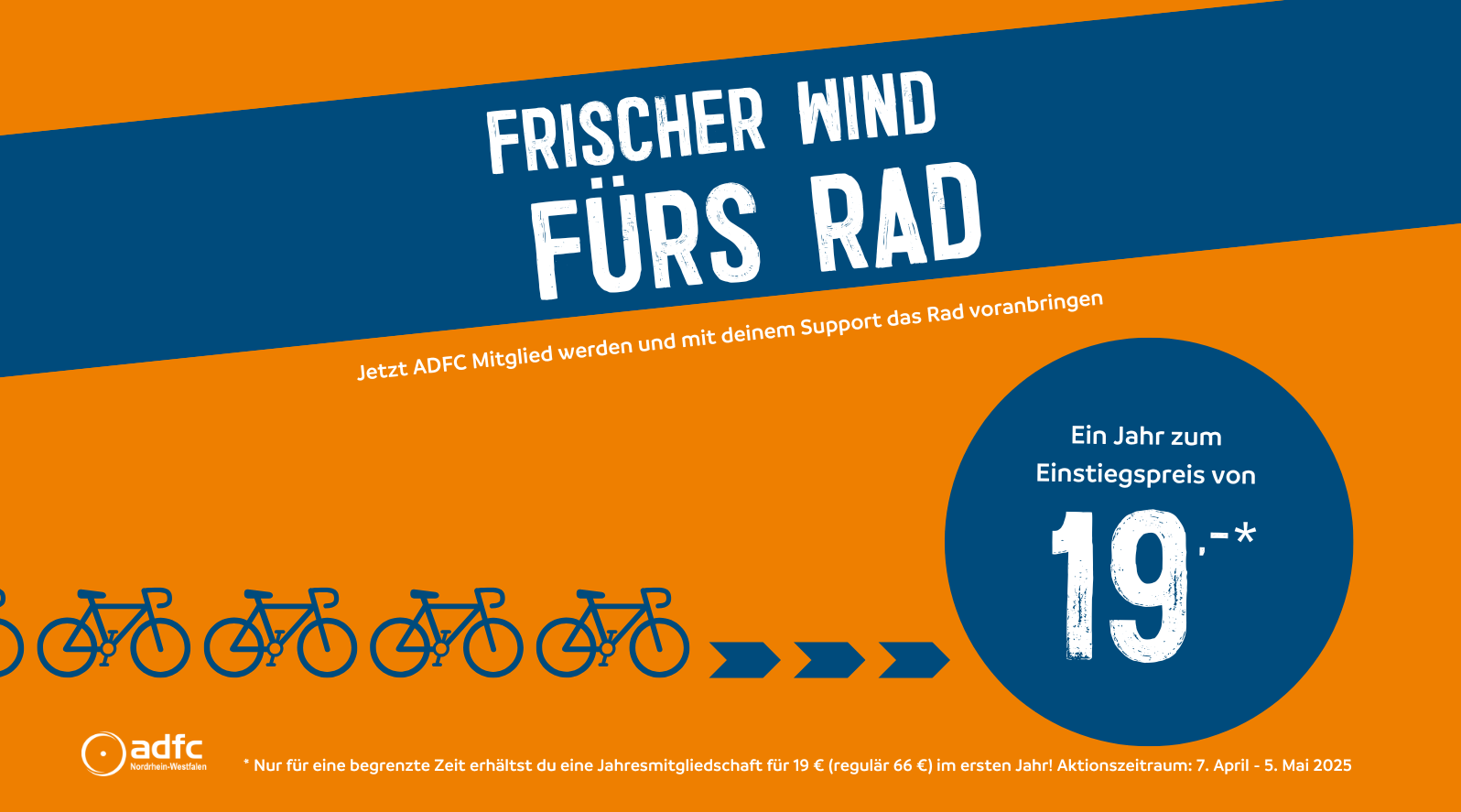 Frischer Wind fürs Rad!